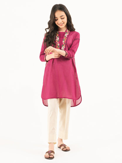 Lawn Shirt-Embroidered (Pret)