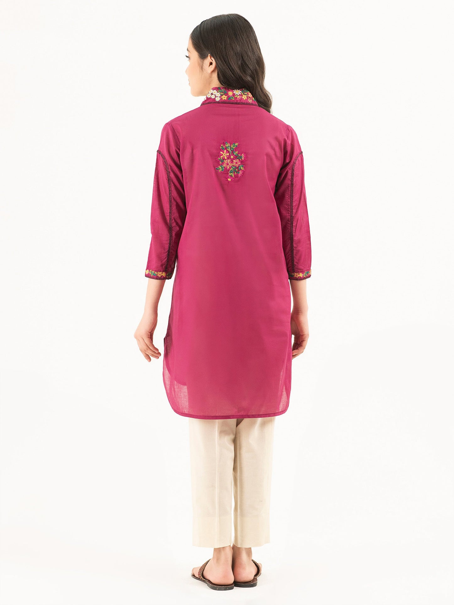 Lawn Shirt-Embroidered (Pret)