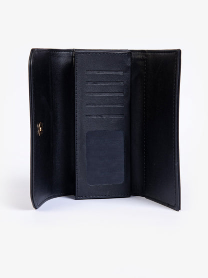 Stone Embellished Wallet