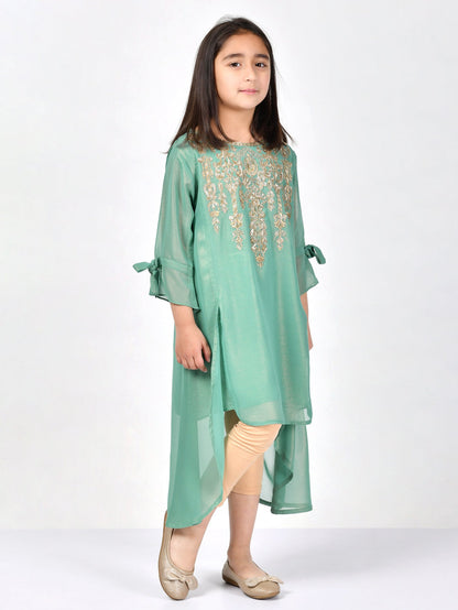 Embellished Chiffon Shirt