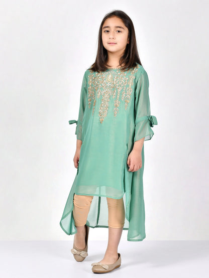 Embellished Chiffon Shirt