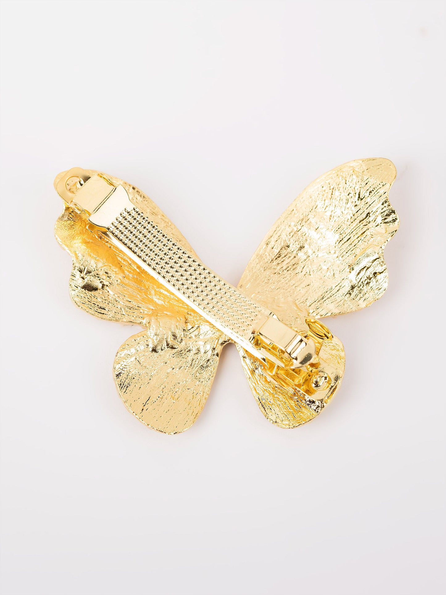 Textured Butterfly Hair Clip