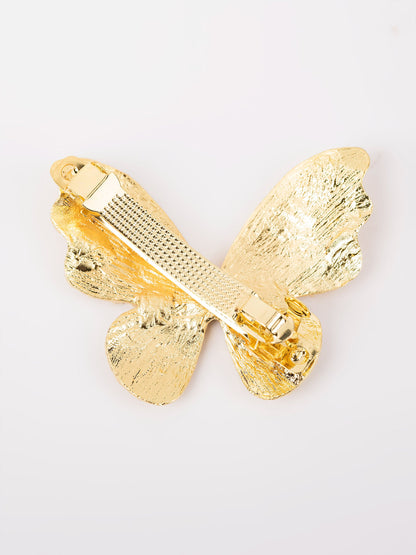 Textured Butterfly Hair Clip