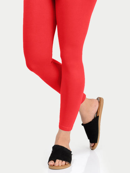 Basic Tights-Red