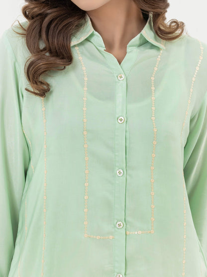 Embroidered Cotton Top