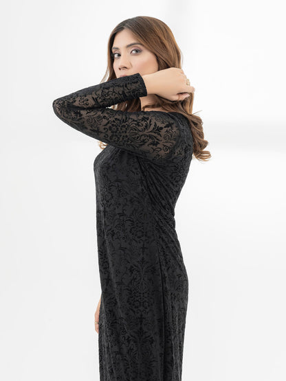Dyed Net Dress