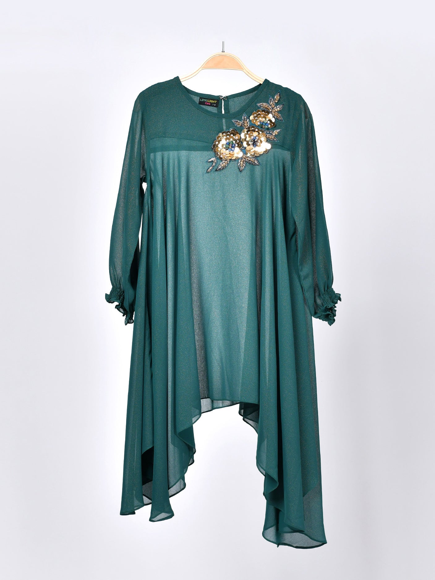 Embellished Chiffon Shirt