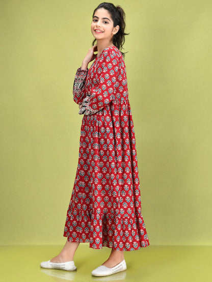 Printed Lawn Dress