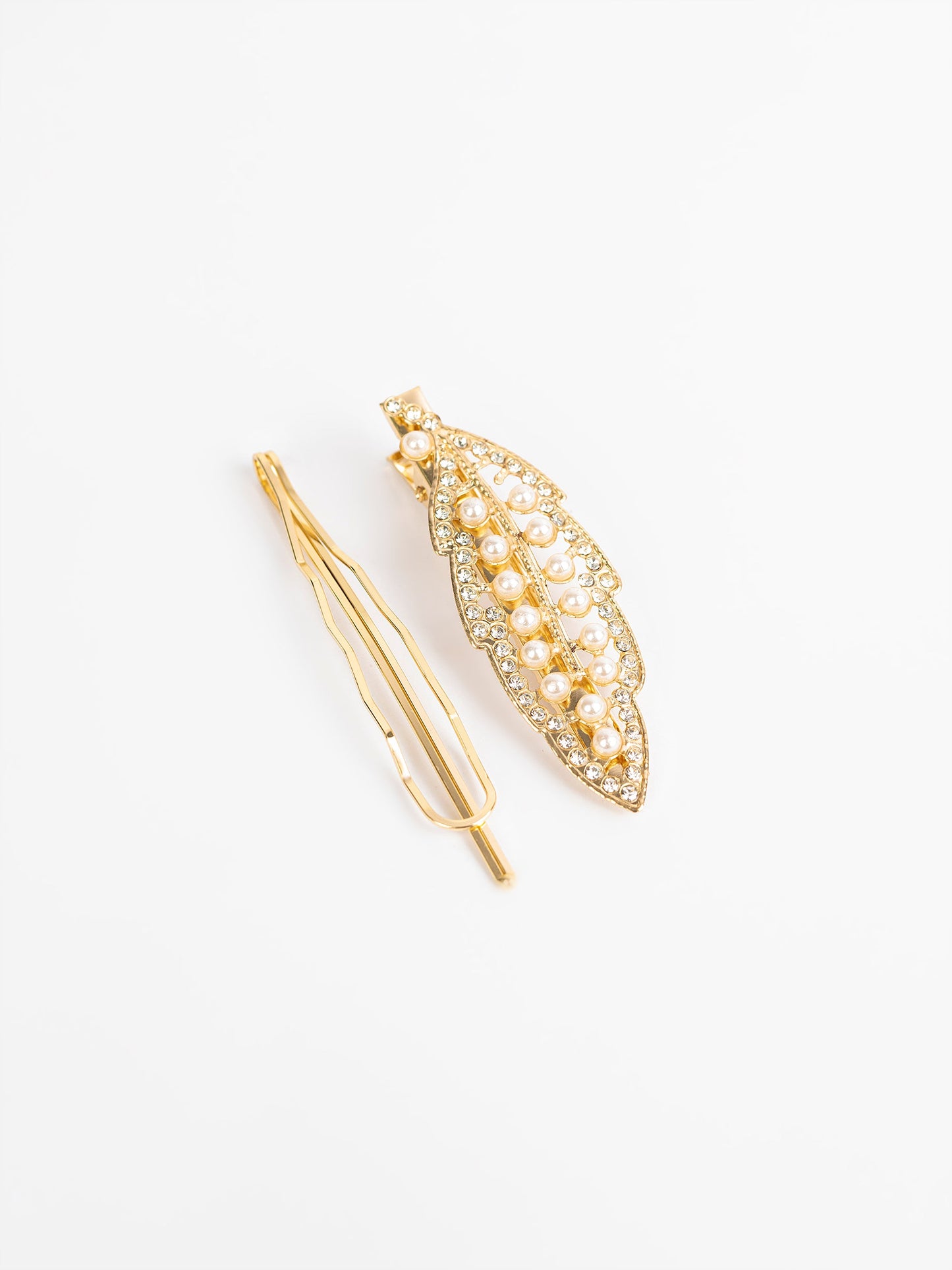 Leaf Hair Clip Set