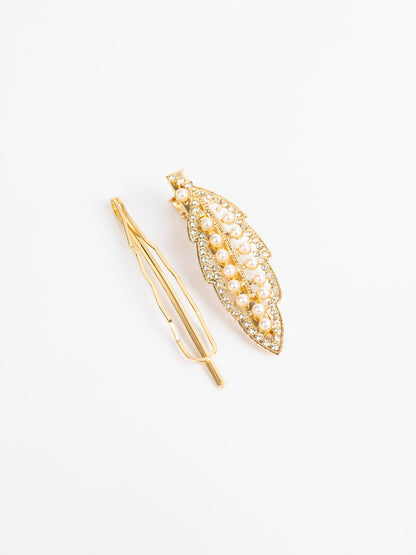 Leaf Hair Clip Set