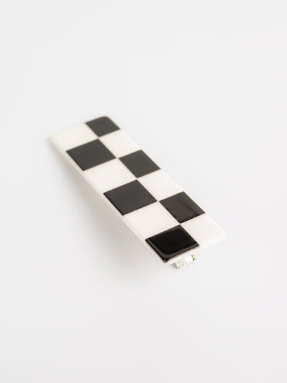 Chess Printed Hair Clips
