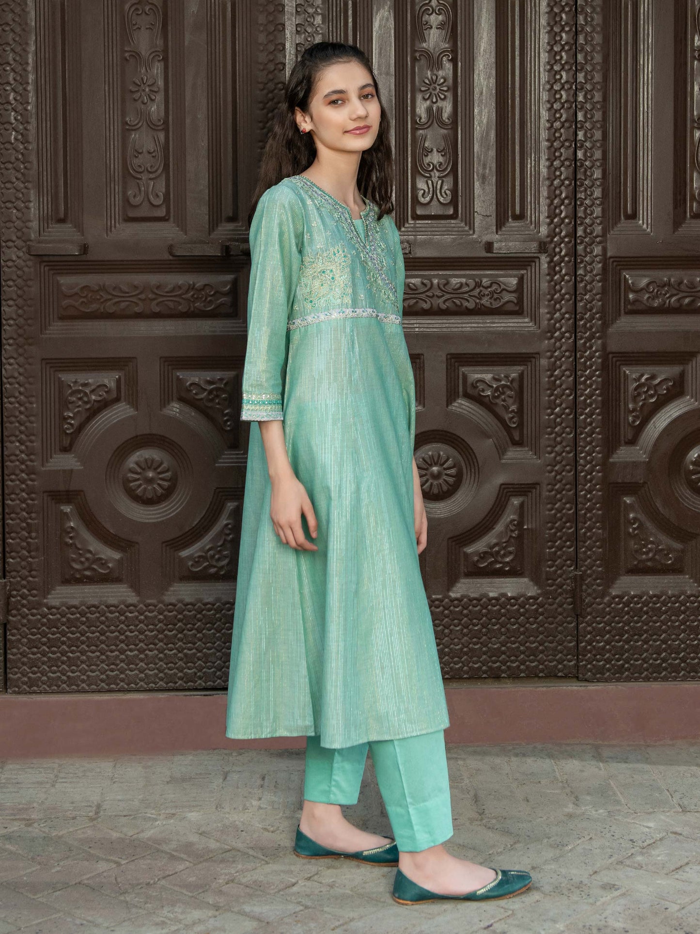 2 Piece Missouri Suit-Embroidered (Pret)