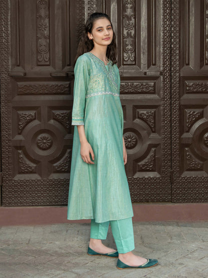 2 Piece Missouri Suit-Embroidered (Pret)