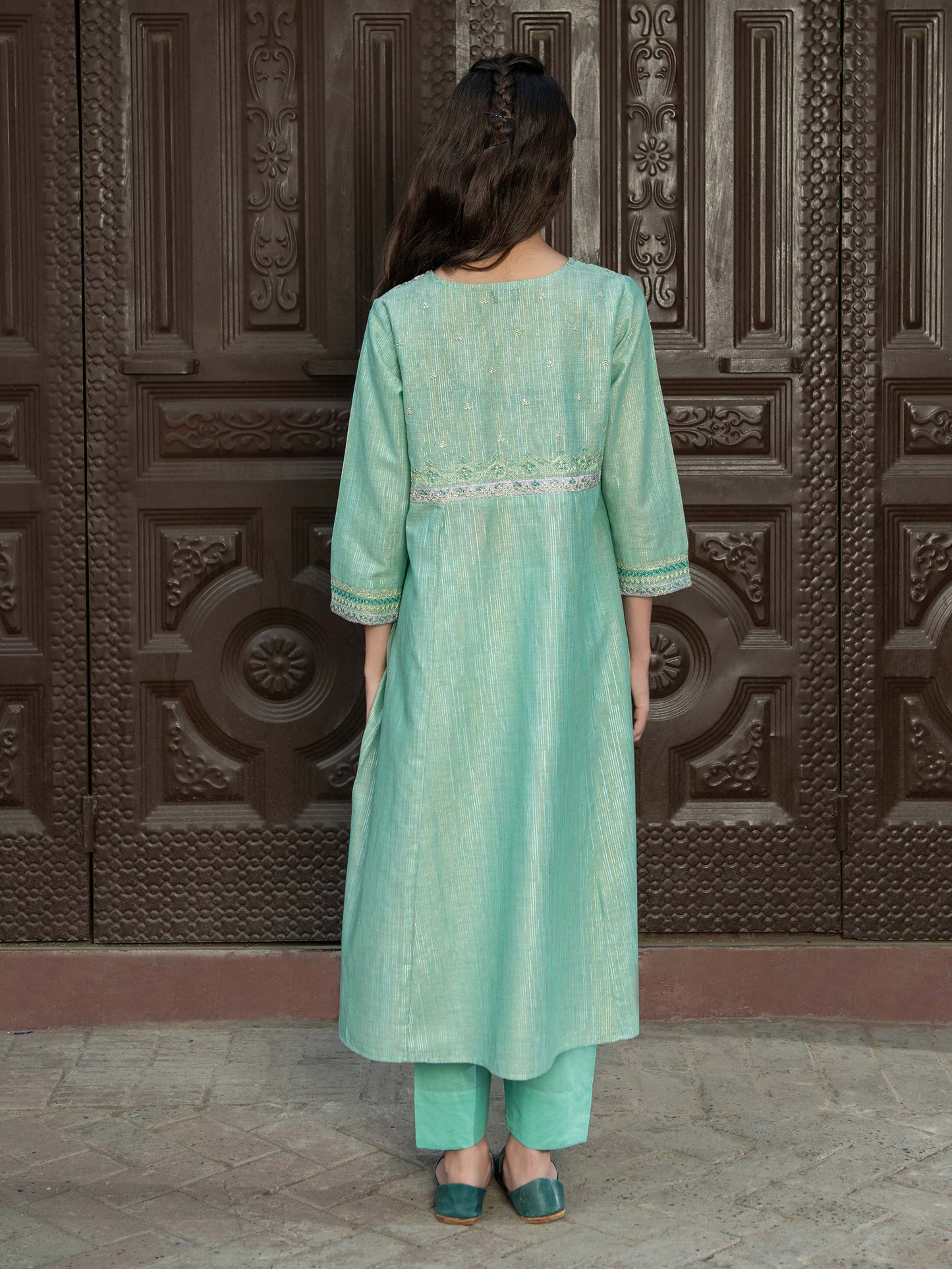 2 Piece Missouri Suit-Embroidered (Pret)
