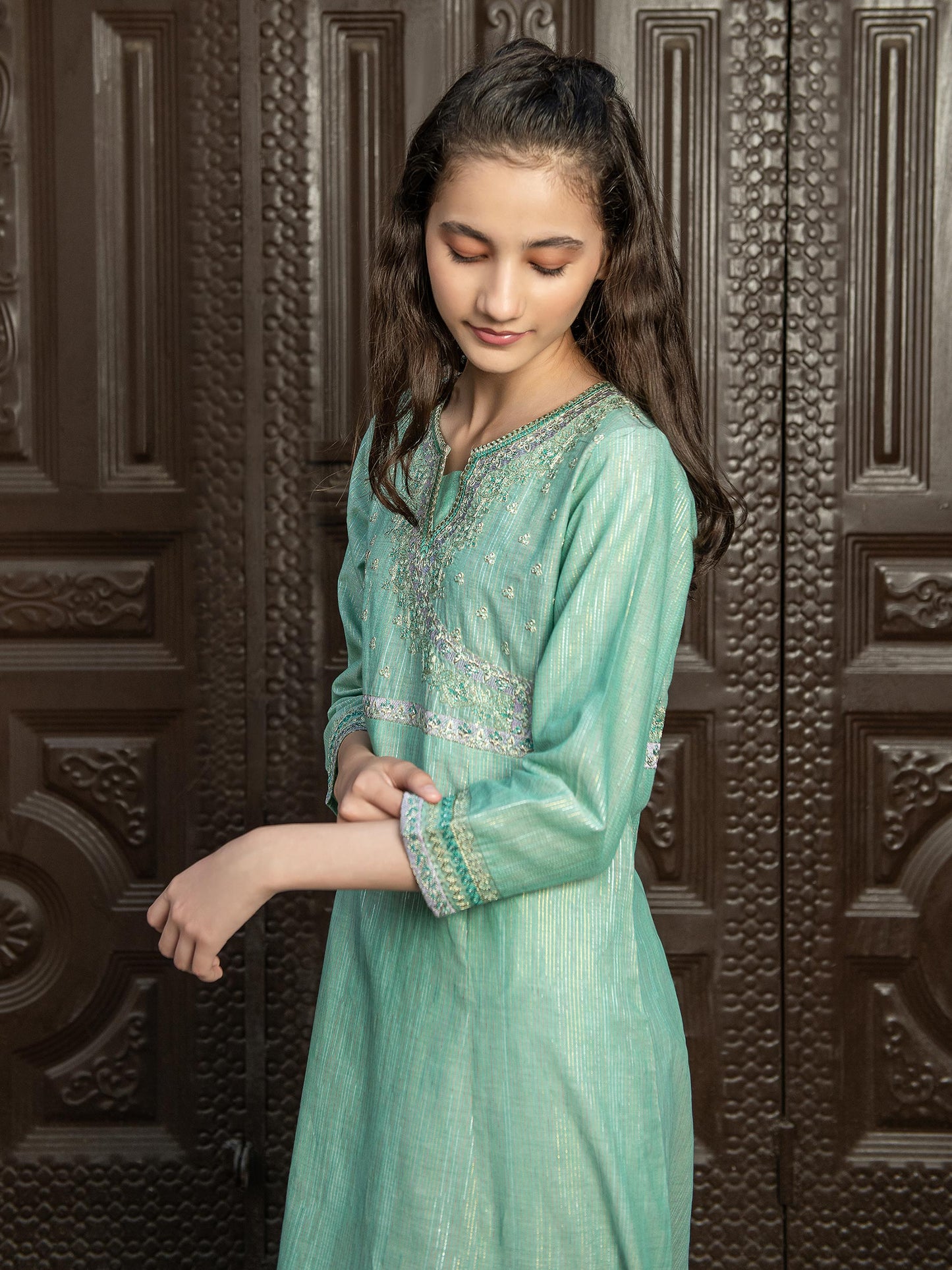 2 Piece Missouri Suit-Embroidered (Pret)