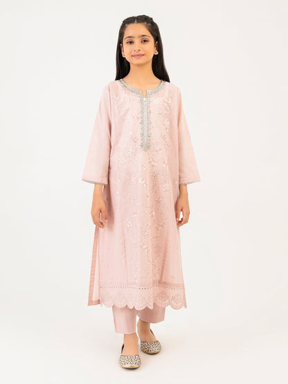 2 Piece Lawn Suit-Embroidered