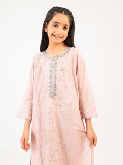 2 Piece Lawn Suit-Embroidered