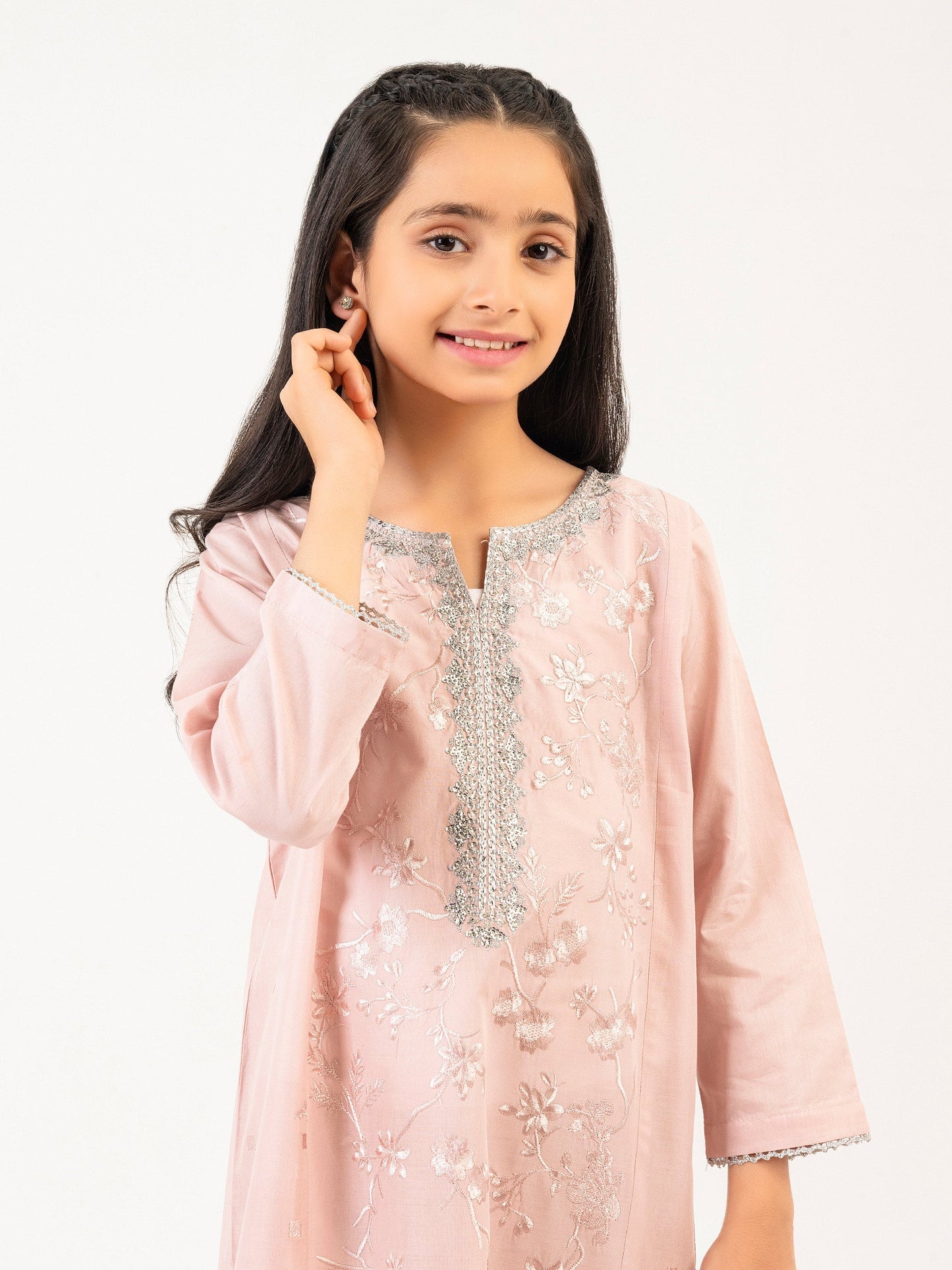 2 Piece Lawn Suit-Embroidered