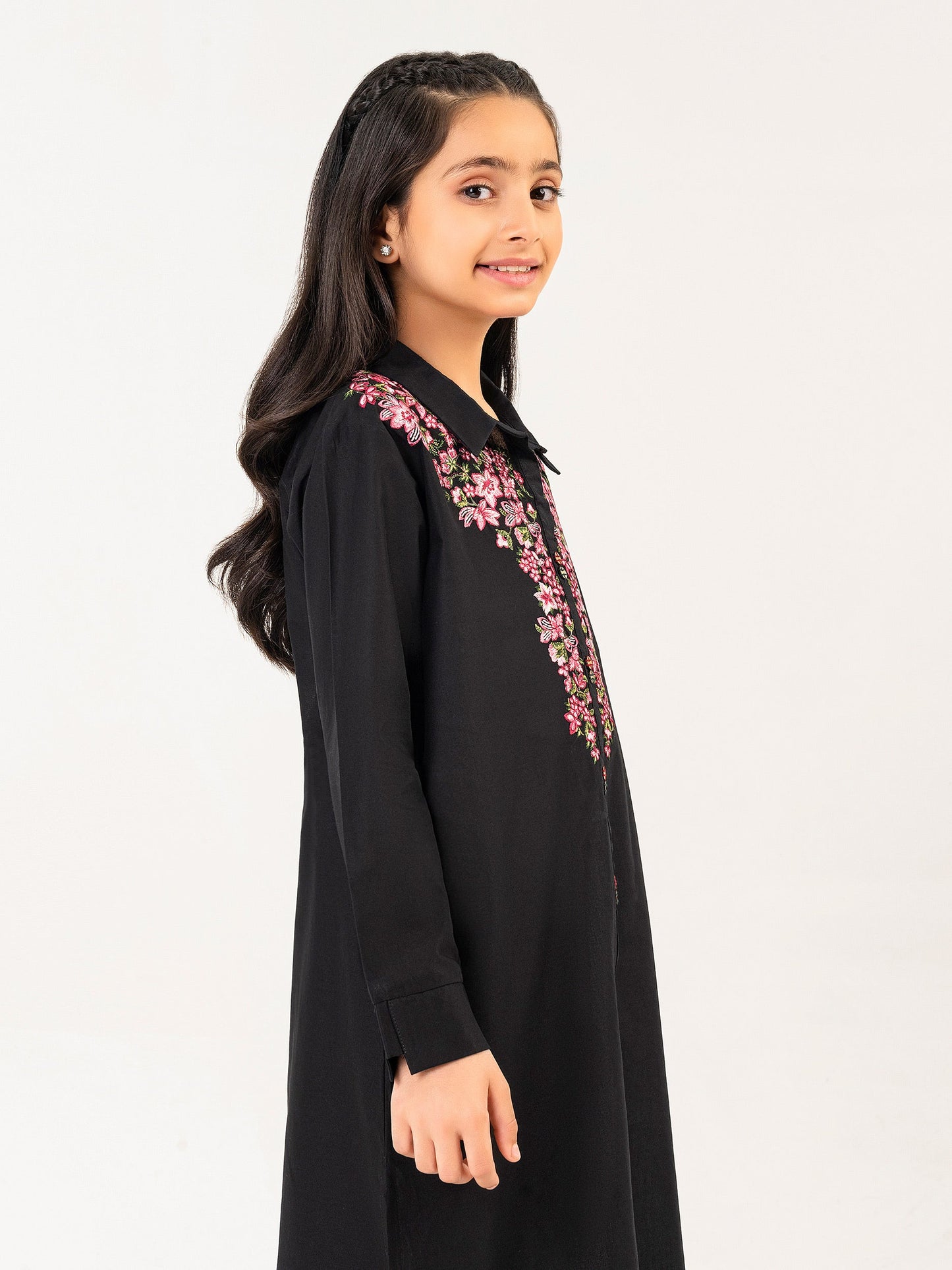 Cambric Shirt-Embroidered