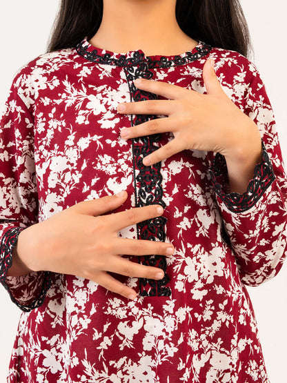 Cambric Shirt-Embroidered