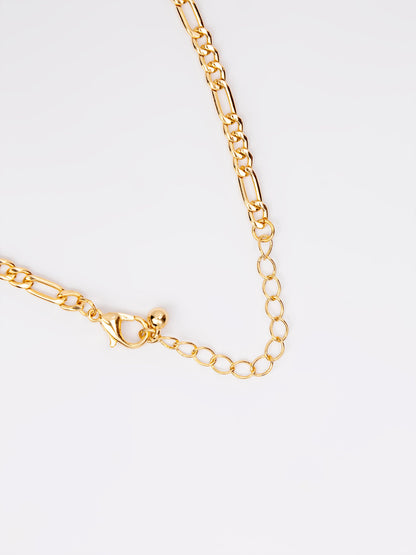 Gold Butterfly Anklet Set