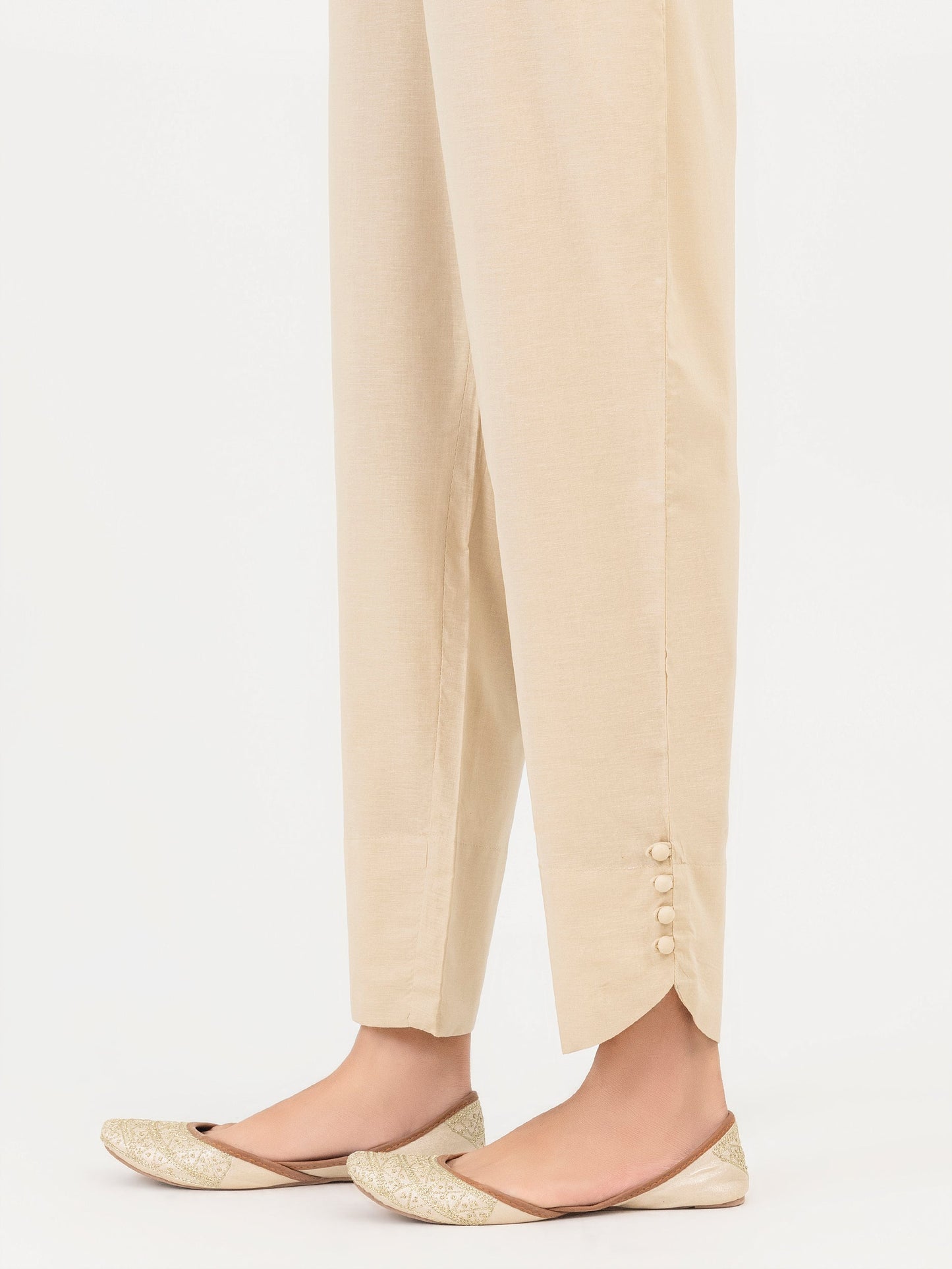 Cambric Trouser-Dyed (Pret)