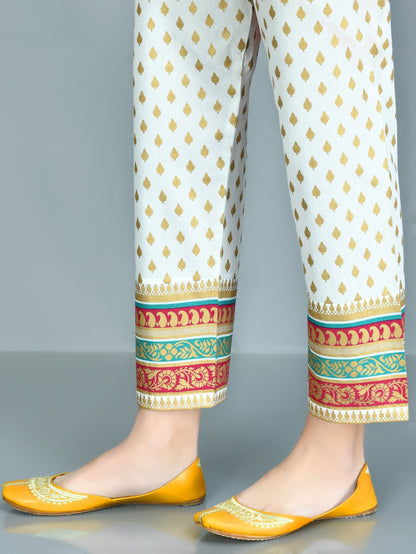 Printed Cambric Trouser