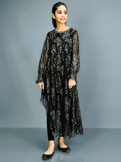 Asymmetrical Net Suit