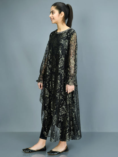 Asymmetrical Net Suit