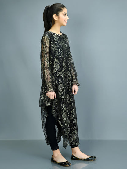 Asymmetrical Net Suit