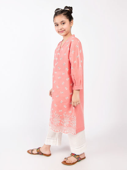 Embroidered Cambric Shirt