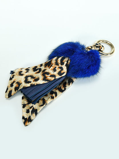 Pompom Tasseled Key Chain