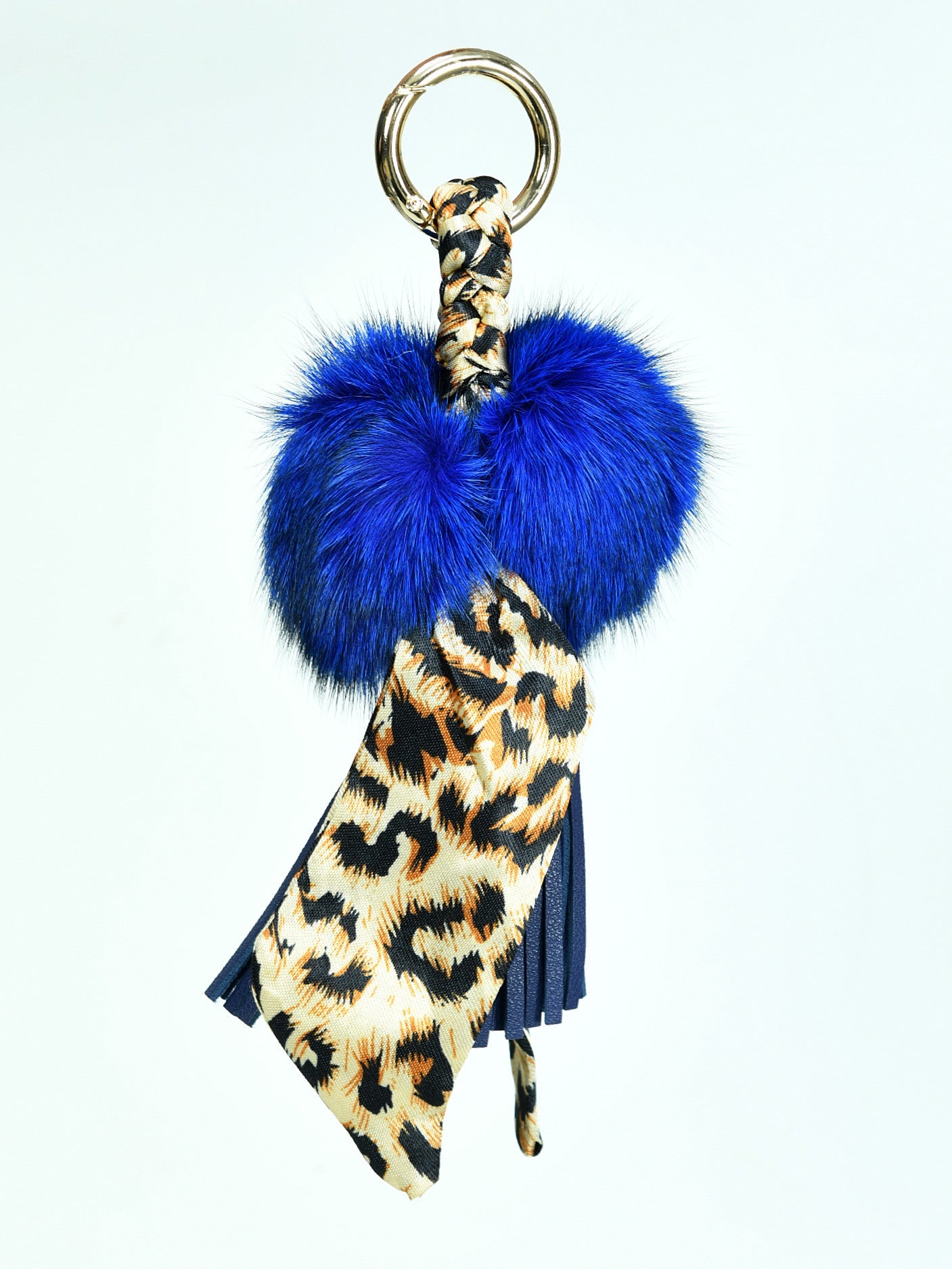 Pompom Tasseled Key Chain