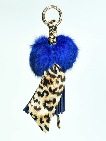 Pompom Tasseled Key Chain