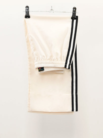 Striped Cambric Pants - White