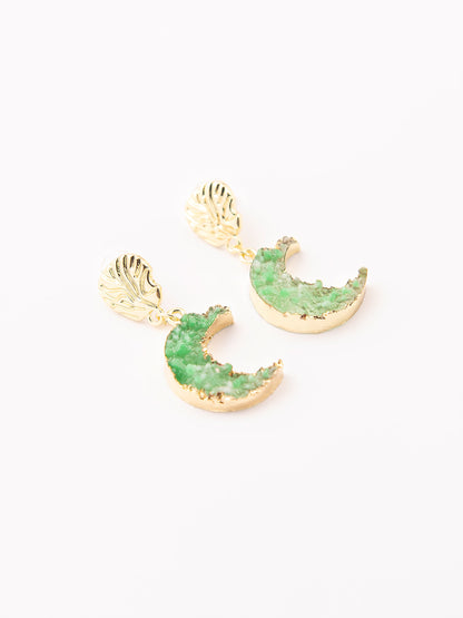 Moon Dangle Earrings