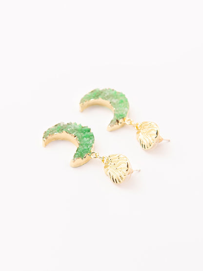 Moon Dangle Earrings