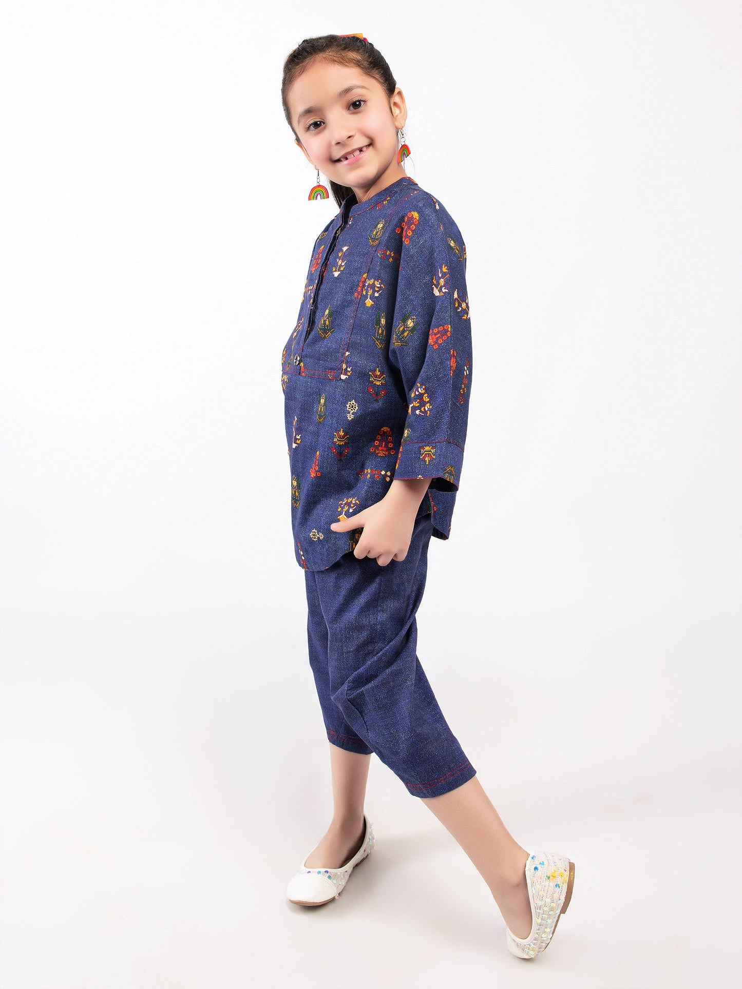 Printed Winter Cotton Suit