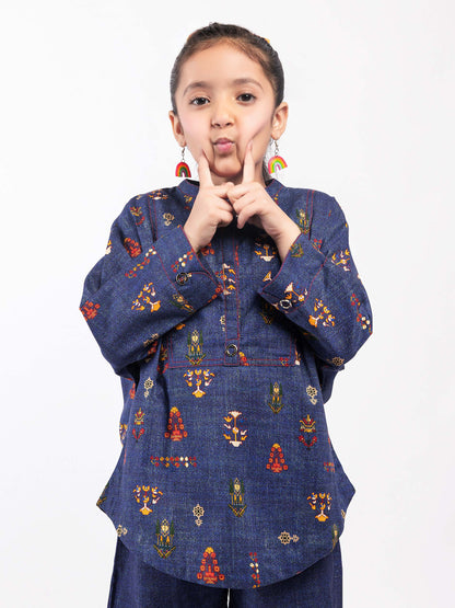 Printed Winter Cotton Suit