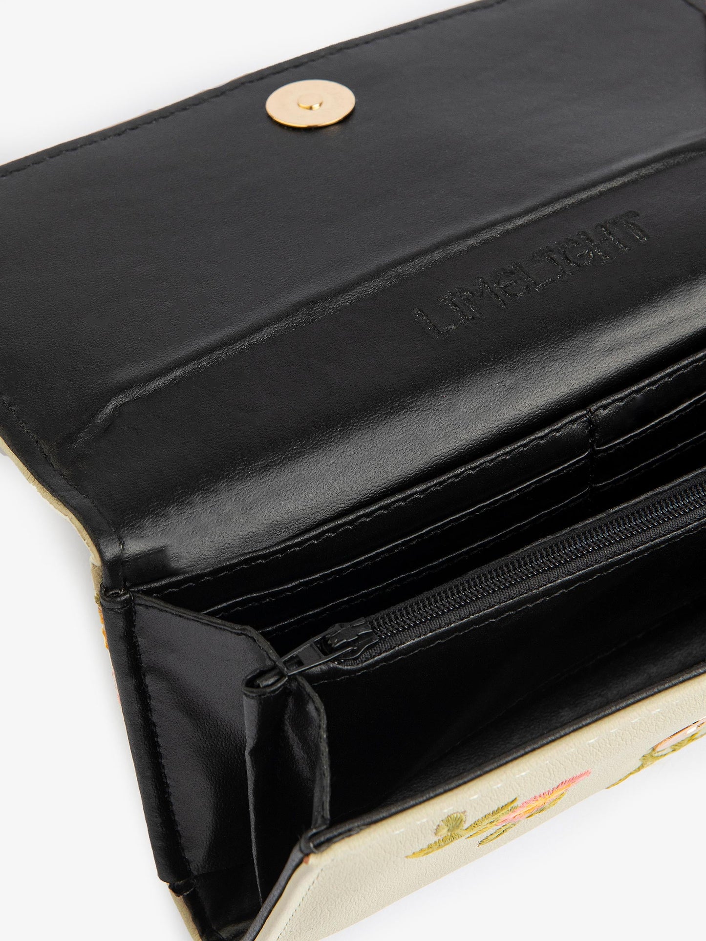 Floral Embroidered Wallet