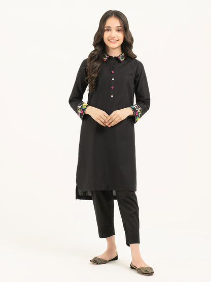 Cambric Shirt-Embroidered (Pret)