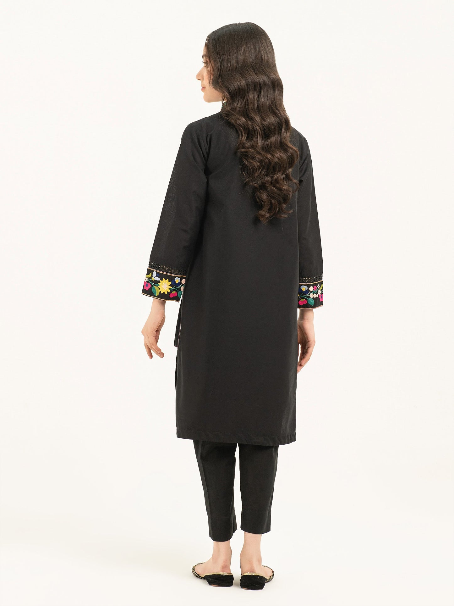 Cambric Shirt-Embroidered (Pret)
