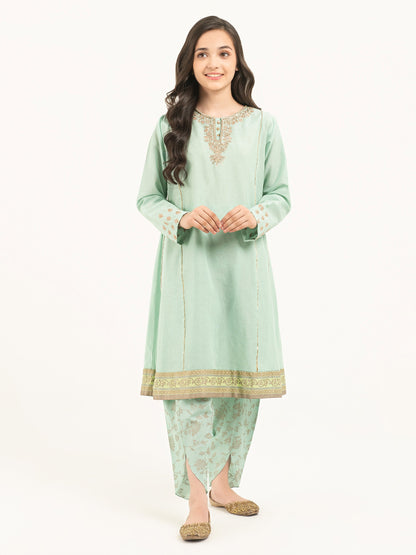 2 Piece Lawn Suit-Embellished (Pret)