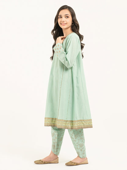2 Piece Lawn Suit-Embellished (Pret)