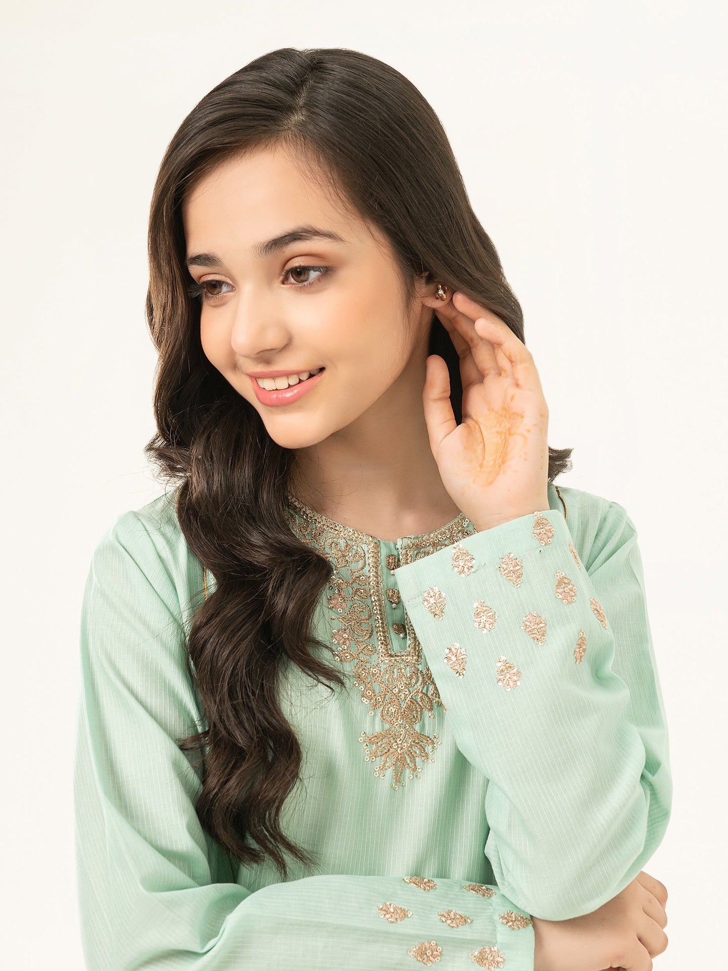 2 Piece Lawn Suit-Embellished (Pret)