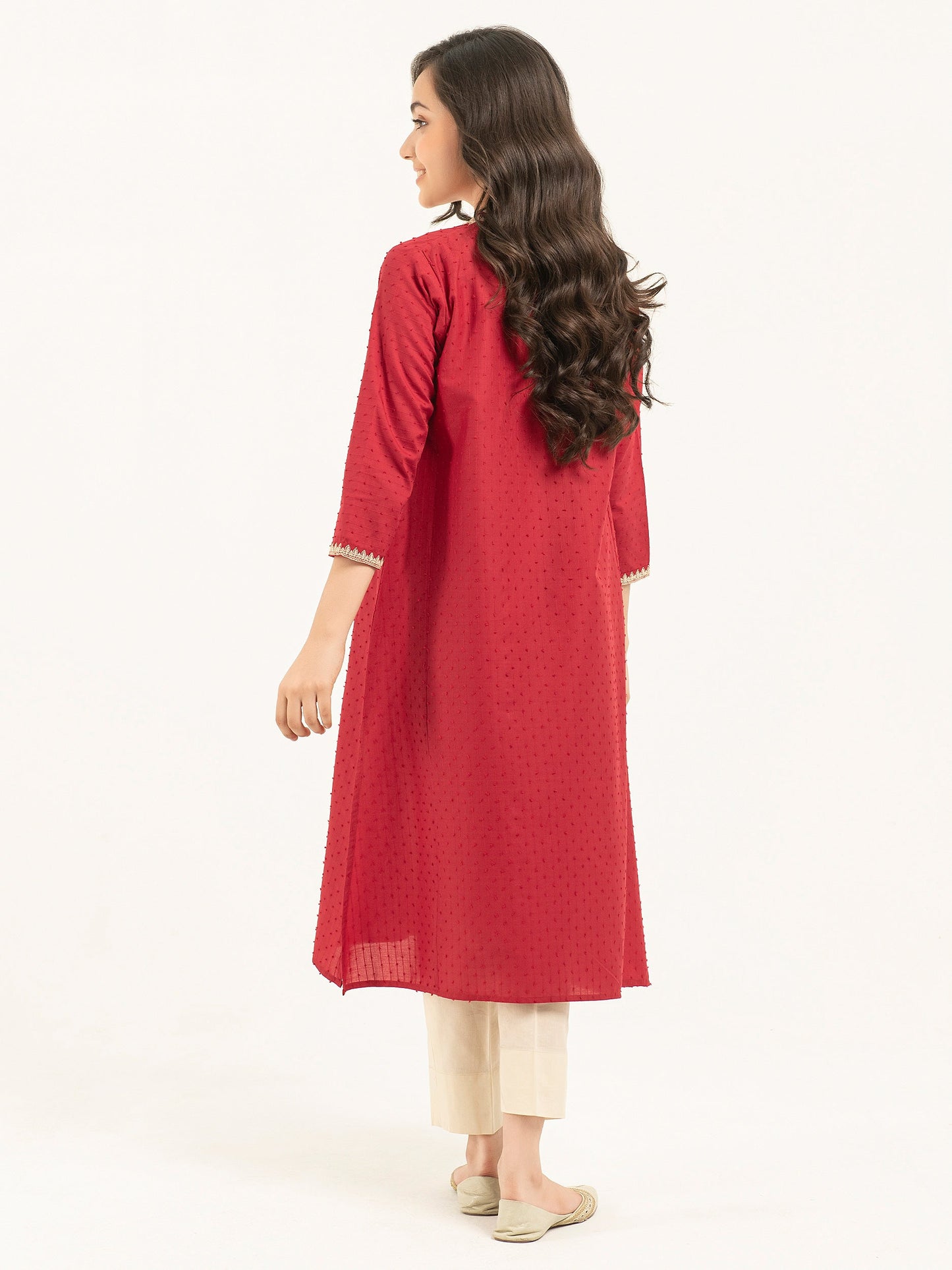 Lawn Shirt-Embroidered (Pret)