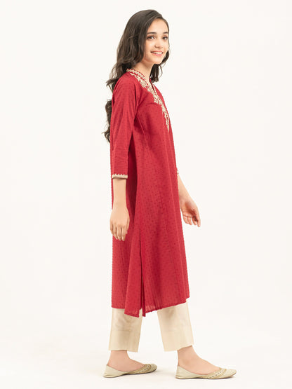 Lawn Shirt-Embroidered (Pret)