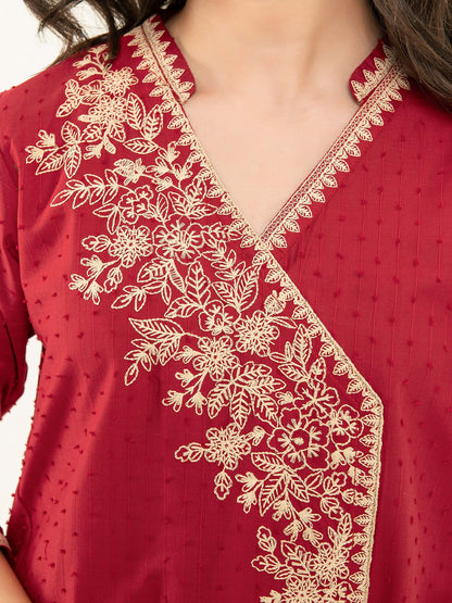 Lawn Shirt-Embroidered (Pret)