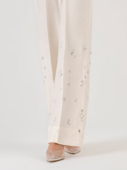 Embellished Crepe Trouser (Pret)