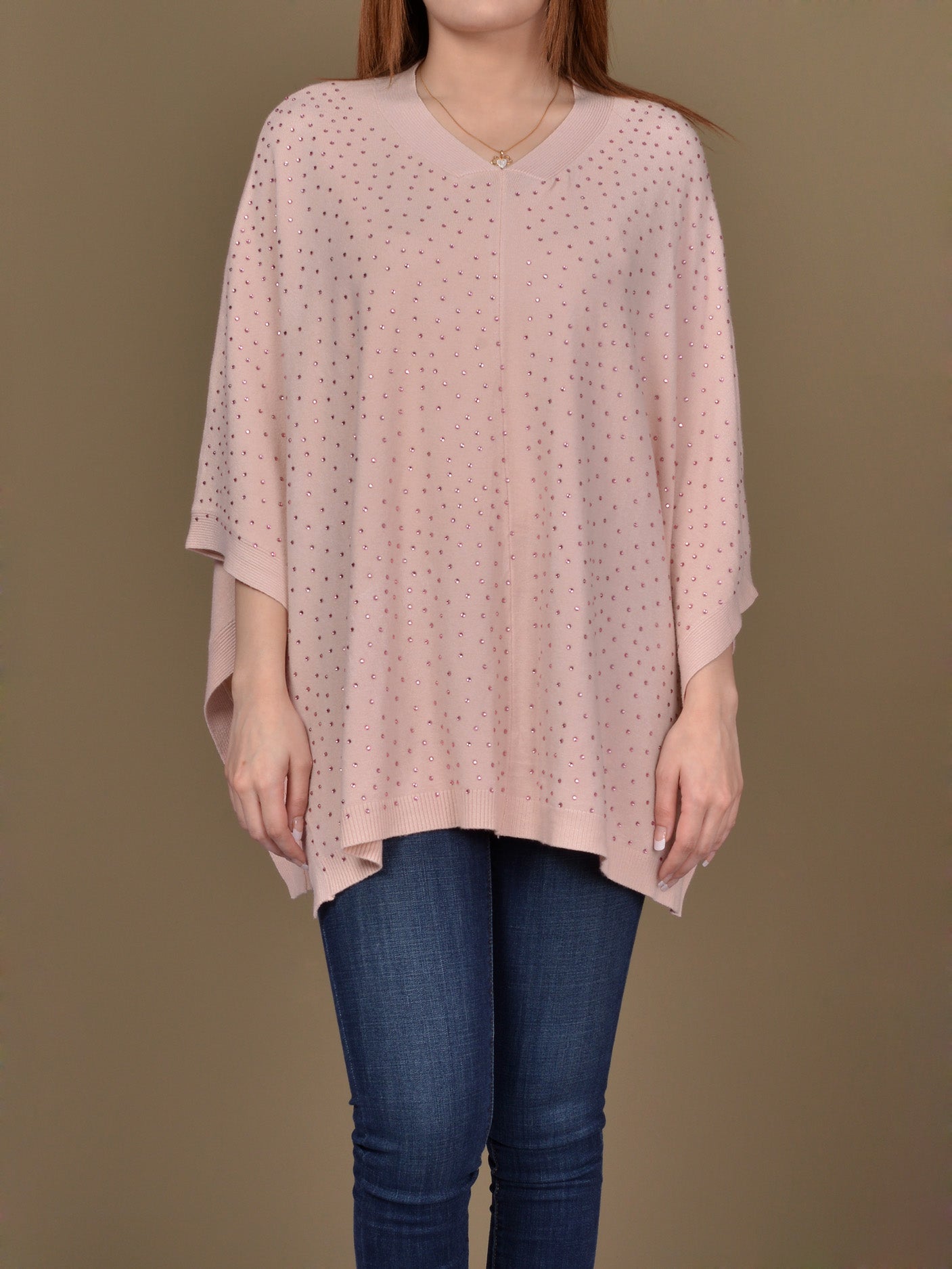 Poncho with Stones